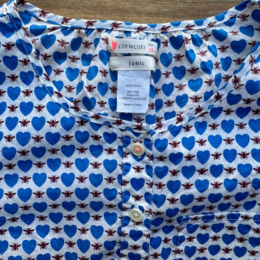 Crewcuts Bee Heart Shirt 14